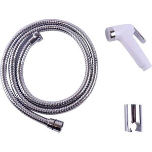 WillieJan Knijp handdouche Set HD043 – ABS – Wit – Sprayer, Slang en Ophangbeugeltje