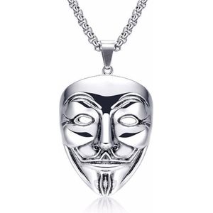 V for Vendetta kettinghanger Silver