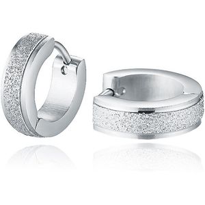 Stardust - Dames Oorringen - Zilver - Edelstaal - Geschenkverpakking