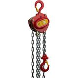 Delta DELTA RED Premium Handkettingtakel - 1 Ton - Met 3 Meter Hijshoogte