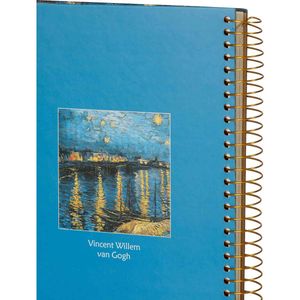 D5346-1 A4-spiraal notitieboek Van Gogh Haven