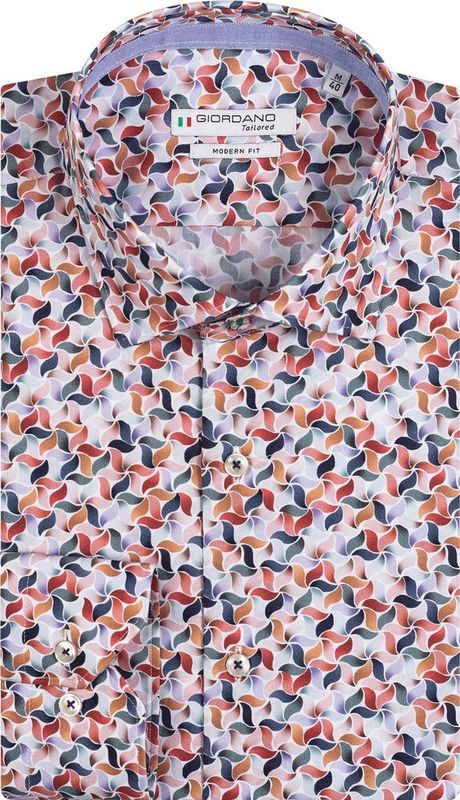 Giordano - Tailored - Overhemd - Katoen - Lange Mouw - Artikel 317810