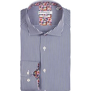 Giordano - 317809 - Gestreept Heren Overhemd - Lange Mouwen - Modern Fit