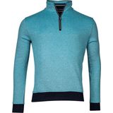 Baileys - Sweater - Blauw - Opstaande Kraag - Rits
