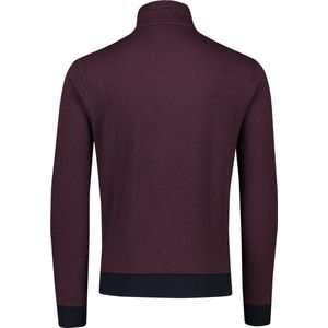 Baileys - Vest - Bordeaux - Katoen - Effen met Rits