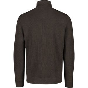 Baileys - Effen Vest - Donkerbruin - 50% Wol 50% Acryl