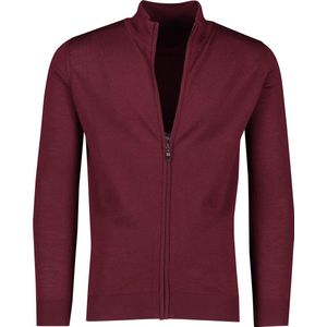 Portofino Vest - Bordeaux - Wol