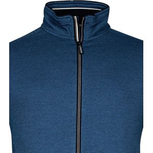 Baileys vest donkerblauw rits katoen