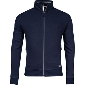 Baileys - Vest - Donkerblauw - Rits - Katoenmix