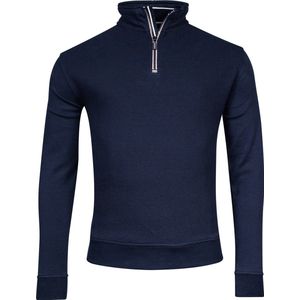 Baileys - Casual Sweater - Blauw - Katoen/Polyester/Elasthan