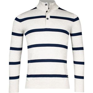Baileys - Gestreepte Heren Trui - Katoen - Regular Fit