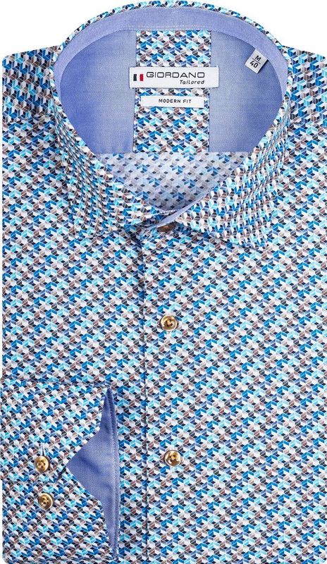 Giordano - Tailored Shirt - Casual Overhemd - 60