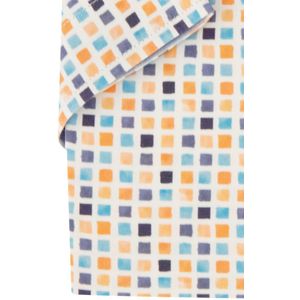 Giordano - Overhemd - Geel - Katoen - Korte Mouw - Regular Fit