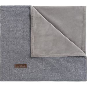 Baby's Only - Wiegdeken - Zilvergrijs - 43% Katoen, 43% Acryl, 5% Nylon, 9% Polyester