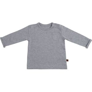 Baby's Only - Melange - Longsleeve - Grijs - 100% Ecologisch Katoen