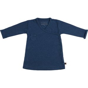 Baby's Only - Melange - Jurk - Donker Blauw - 100% Ecologisch Katoen