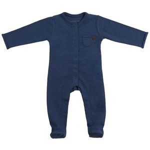 Baby's Only - Melange - Boxpakje Met Voetjes - Donker Blauw