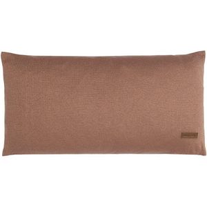 Baby's Only Gebreid sierkussen babykamer Sparkle - Koper-Honey Mêlee - 60x30 cm - Met subtiel glittertje - Inclusief kussenvulling