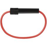 ProPlus - Compacte in-line Zekeringhouder - 2,5 mm² Draaddiameter - Voor Buis- en Glaszekeringen