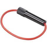 ProPlus - Compacte in-line Zekeringhouder - 2,5 mm² Draaddiameter - Voor Buis- en Glaszekeringen