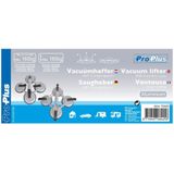 Glasdrager Aluminium - 4 zuignappen - 180 kg