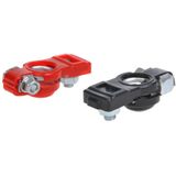 ProPlus - Accupoolklem Set - Rood/Zwart - Kunststof Bescherming