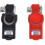 ProPlus - Accupoolklem Set - Rood/Zwart - Kunststof Bescherming