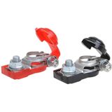 ProPlus - Accupoolklem Set - Rood/Zwart - Kunststof Bescherming