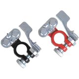ProPlus - Accupoolklemmen Set - Rood en Zwart - Snelsluiting - 12-24V - 4-6AWG