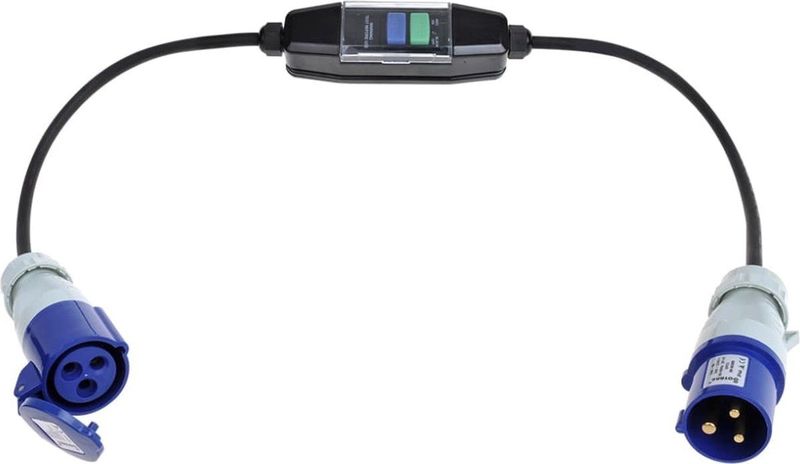 ProPlus Verlengkabel met aardlekschakelaar - 16A - IP44/IP55 - Neopreen - 240V - 3600W