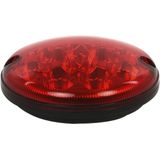 Pro Plus Mistachterlicht - 12 Volt & 24 Volt - LED - Ø 95 Mm - Rood
