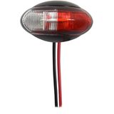 Pro Plus Breedtelicht - 60 x 34 mm - 10 t/m 30 Volt - LED - Rood en Wit