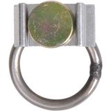 ProPlus Stud fitting voor bindrail - enkel metaal - 65 x 44 x 18 mm - 1250 kg