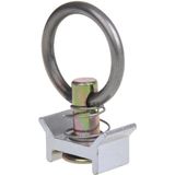 ProPlus Stud fitting voor bindrail - enkel metaal - 65 x 44 x 18 mm - 1250 kg