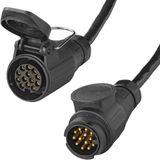 Pro Plus Verlengkabel 5 meter met 13 Polig Stekker en 13 Polige Stekkerdoos