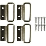 Pro Plus Bagagenet Elastisch - 80 x 60 cm - Dubbel met Kunststof Haken - Type NS-2