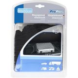 Pro Plus Bagagenet Elastisch - 80 x 60 cm - Dubbel met Kunststof Haken - Type NS-2