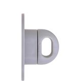 ProPlus - Draaisluiting voor Ovaal Oog - Kunststof - Grijs - 37 x 20 mm