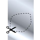 Plakspiegel - 202 x 126 mm - Flexibel - Zelfklevend
