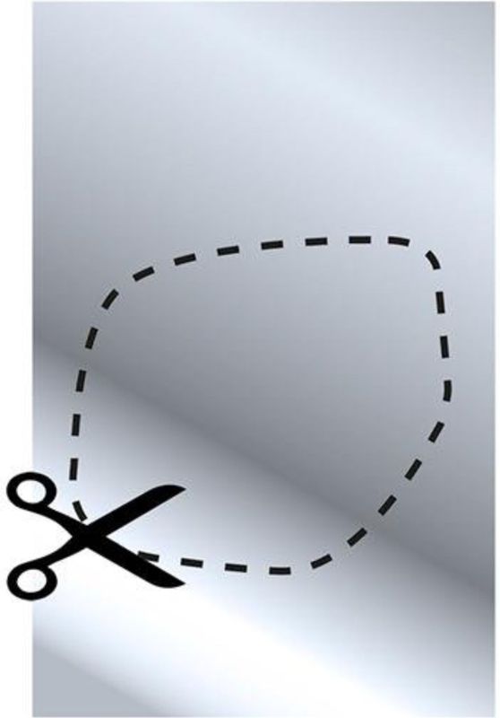 Plakspiegel - 202 x 126 mm - Flexibel - Zelfklevend