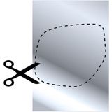 ProPlus - Multifunctionele Plakspiegel - Flexibel - Eenvoudig Op Maat Te Snijden