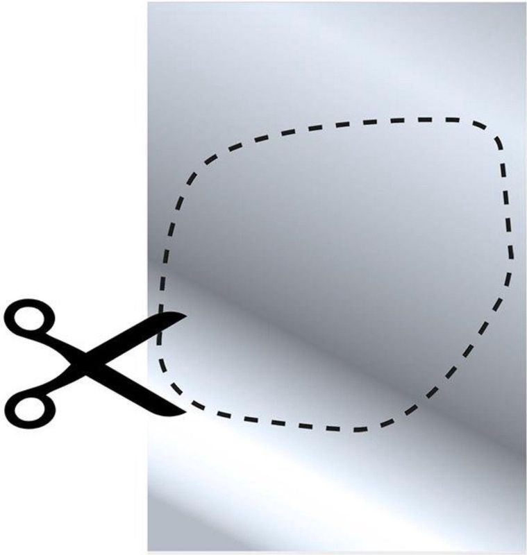 ProPlus - Multifunctionele Plakspiegel - Flexibel - Eenvoudig Op Maat Te Snijden