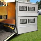 Opbergnet - Zwart - Kunststof - Eenvoudig Te Bevestigen