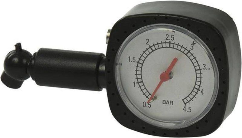 ProPlus - Analoge Bandenspanningsmeter - Nauwkeurig - Slagvast Kunststof - Meetbereik 0,5-4,5 Bar