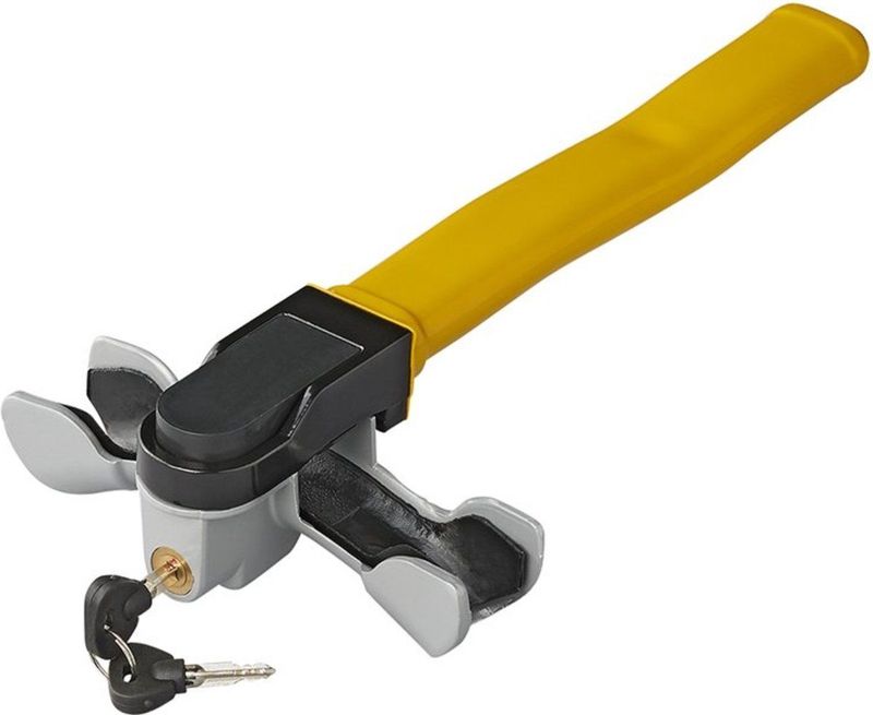 ProPlus - Stuurslot - Geel - Inclusief Passtuk en Sleutels