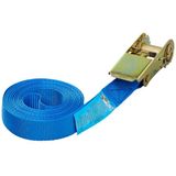Pro Plus Spanband met Ratel - Blauw - 25 Mm X 5 Meter