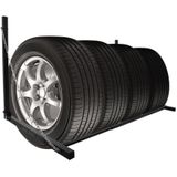 ProPlus - Opklapbaar Bandenrek - Staal - Verstelbaar - Zwart