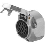 ProPlus - Stekkerdoos - 13 Polig - Metaal - Type Jaeger