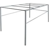 ProPlus Huifopbouw aanhanger - metaal - 207,5 x 114 x 90 cm - zilver