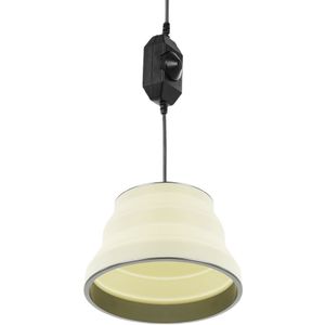 ProPlus Hanglamp LED Opvouwbaar - Silicone- Wit - Ø 15 cm